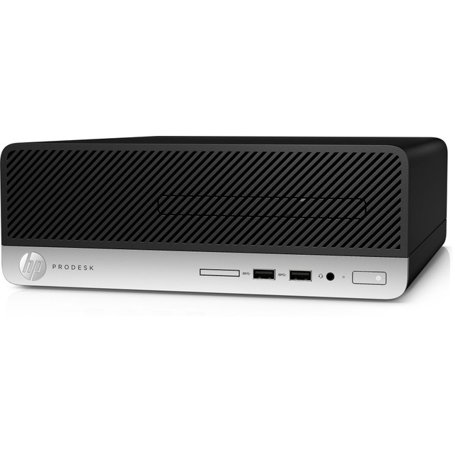 ПК HP ProDesk 400 G6 SFF i3 9100 (3.6) / 4Gb / 1Tb 7.2k / UHDG 630 / DVDRW / Windows 10 Professional 64 / GbitEth / 180W / клавиатура / мышь / черный