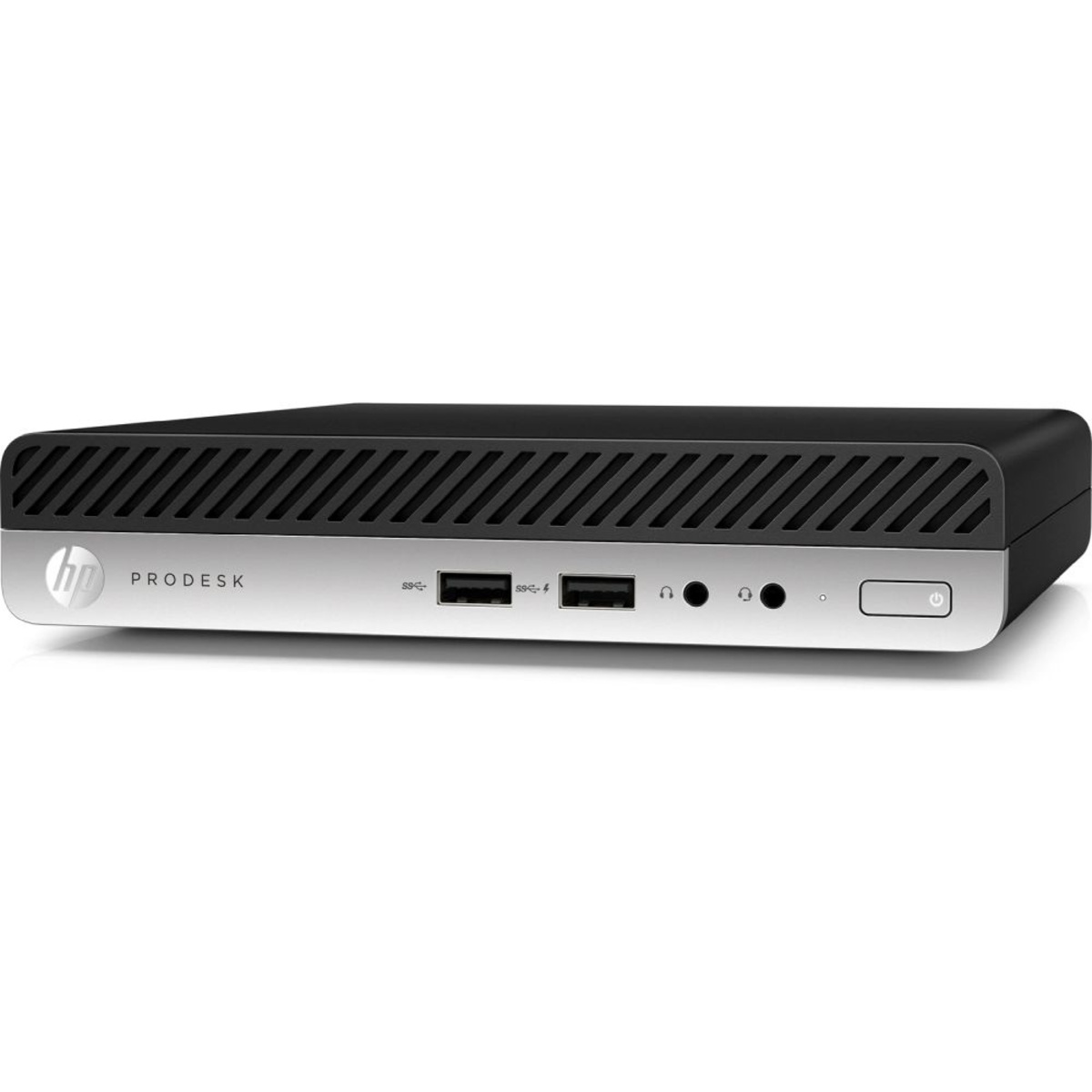 ПК HP ProDesk 400 G5 DM i3 9100T (3.1)/8Gb/SSD256Gb/UHDG 630/Windows 10 Professional 64/GbitEth/65W/клавиатура/мышь/черный