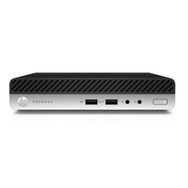 ПК HP ProDesk 400 G5 DM i5 9500T (2.2) / 8Gb / SSD256Gb / UHDG 630 / Windows 10 Professional 64 / GbitEth / 65W / клавиатура / мышь / черный