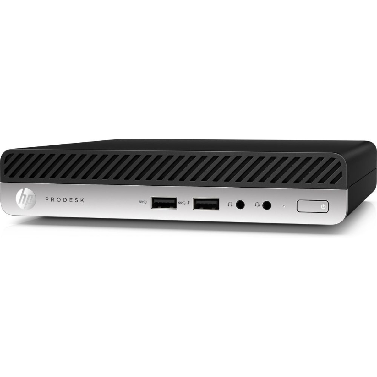 ПК HP ProDesk 405 G4 Mini Ath Pro 200E (3.2)/8Gb/SSD256Gb/Vega 3/Free DOS/GbitEth/65W/клавиатура/мышь/черный