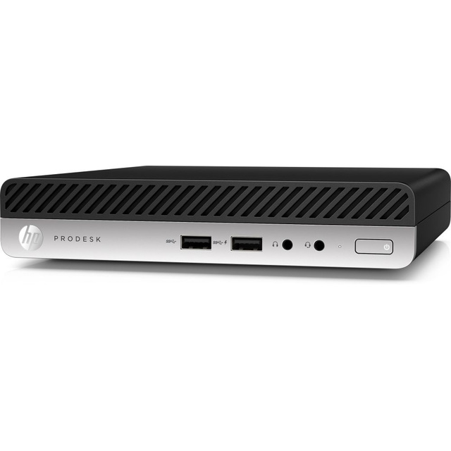 ПК HP ProDesk 405 G4 Mini Ath Pro 200E (3.2) / 8Gb / SSD256Gb / Vega 3 / Free DOS / GbitEth / 65W / клавиатура / мышь / черный