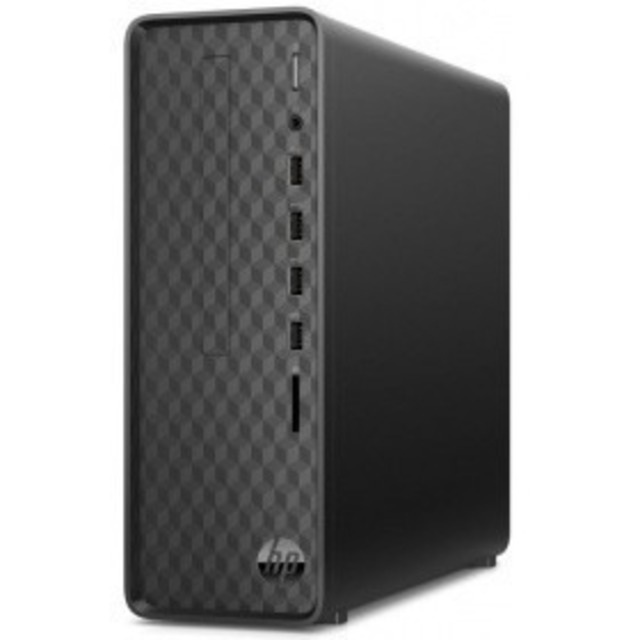 ПК HP Slimline S01-aD0005ur PS J5005 (1.5) / 4Gb / SSD128Gb / UHDG 605 / CR / Windows 10 / GbitEth / WiFi / BT / 65W / черный