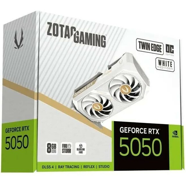 Видеокарта Zotac GeForce RTX 5050 TWIN EDGE OC 8Gb (ZT-B50500Q-10M)