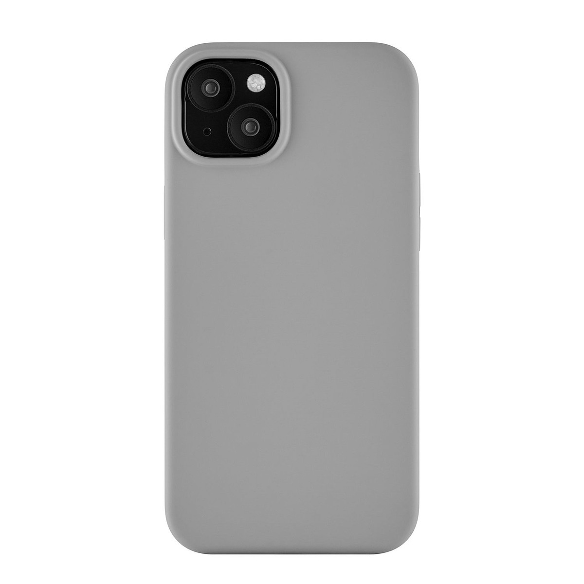 Чехол-накладка uBear Touch Mag Case для смартфона Apple iPhone 15 Plus (Цвет: Moon Gray)