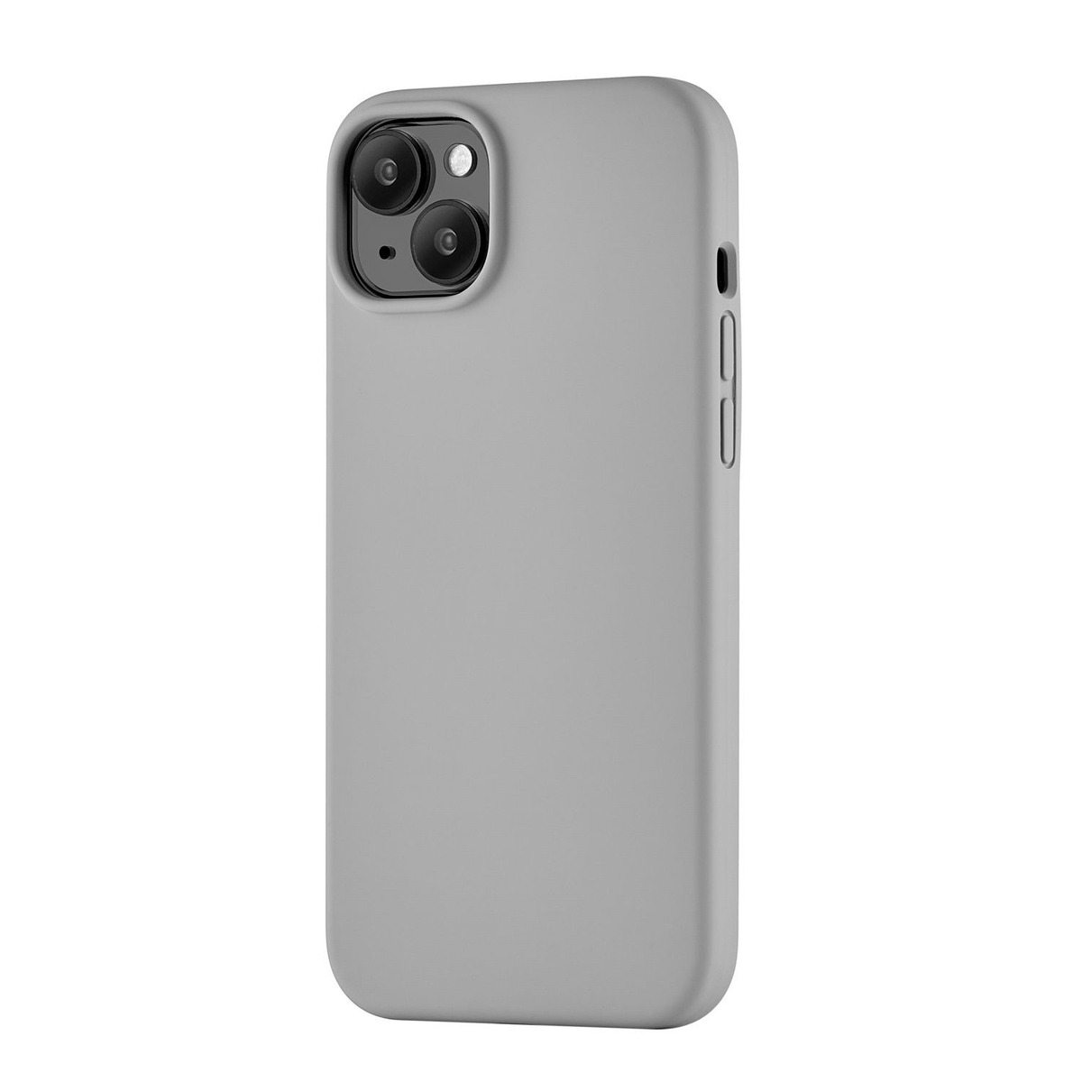 Чехол-накладка uBear Touch Mag Case для смартфона Apple iPhone 15 Plus (Цвет: Moon Gray)
