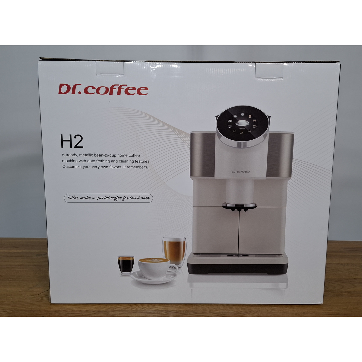 Кофемашина Dr.coffee Proxima H2 (Цвет: Bronze)