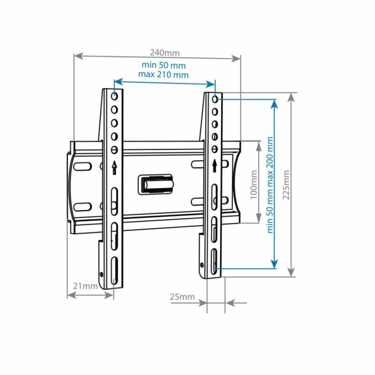 Кронштейн настенный Arm Media Plasma-5 new, черный