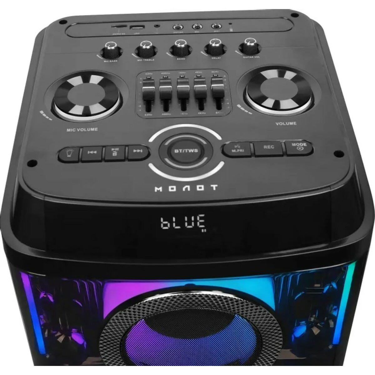 Минисистема Ural Молот 203, черный 