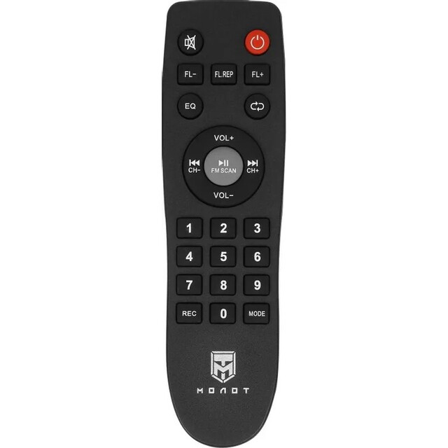 Минисистема Ural Молот 203, черный 