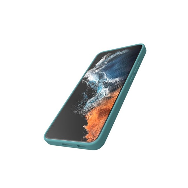 Чехол-накладка VLP Silicone Сase Soft Touch для смартфона Samsung Galaxy S23 (Цвет: Dark Green)