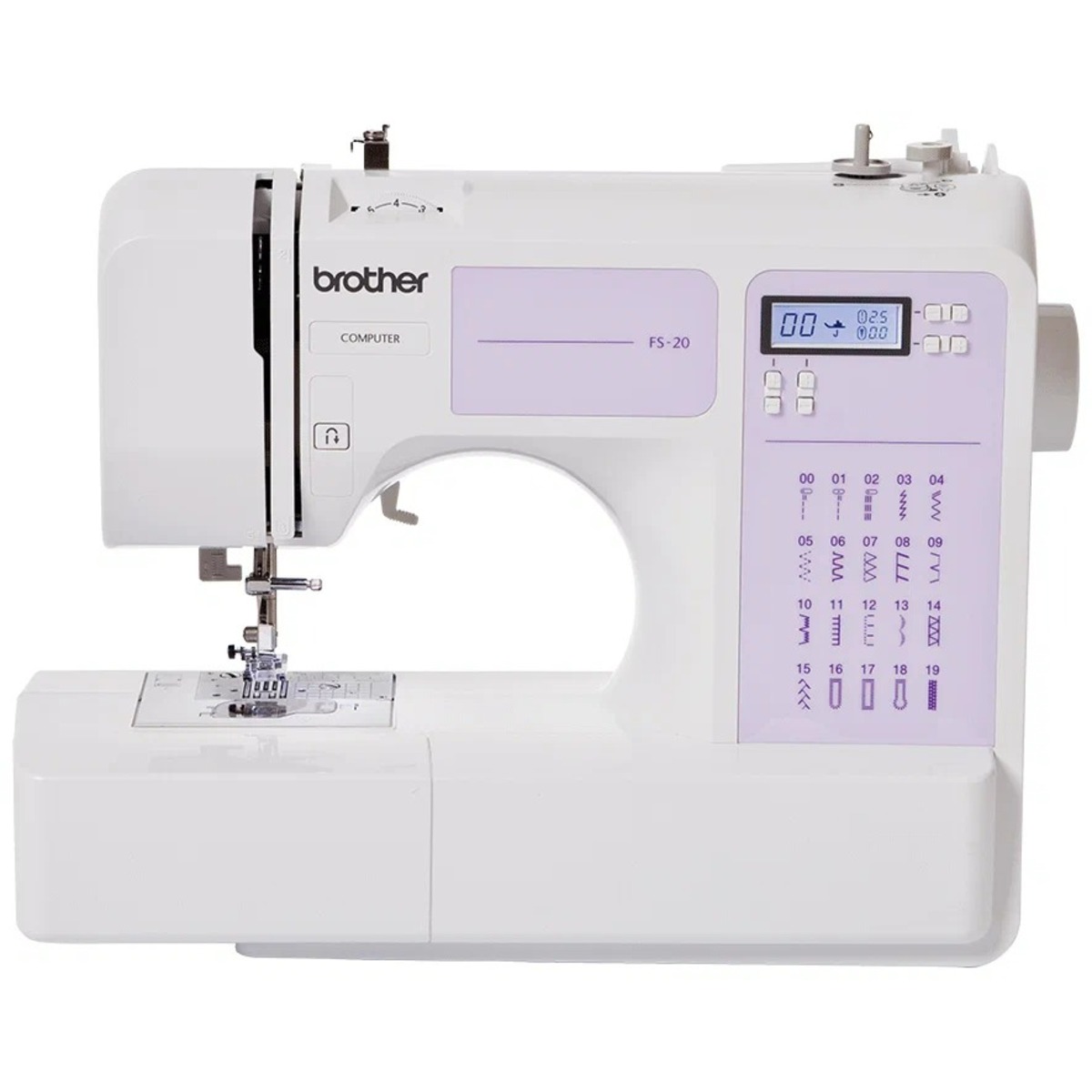 Швейная машина Brother FS-20S (Цвет: White / Purple)