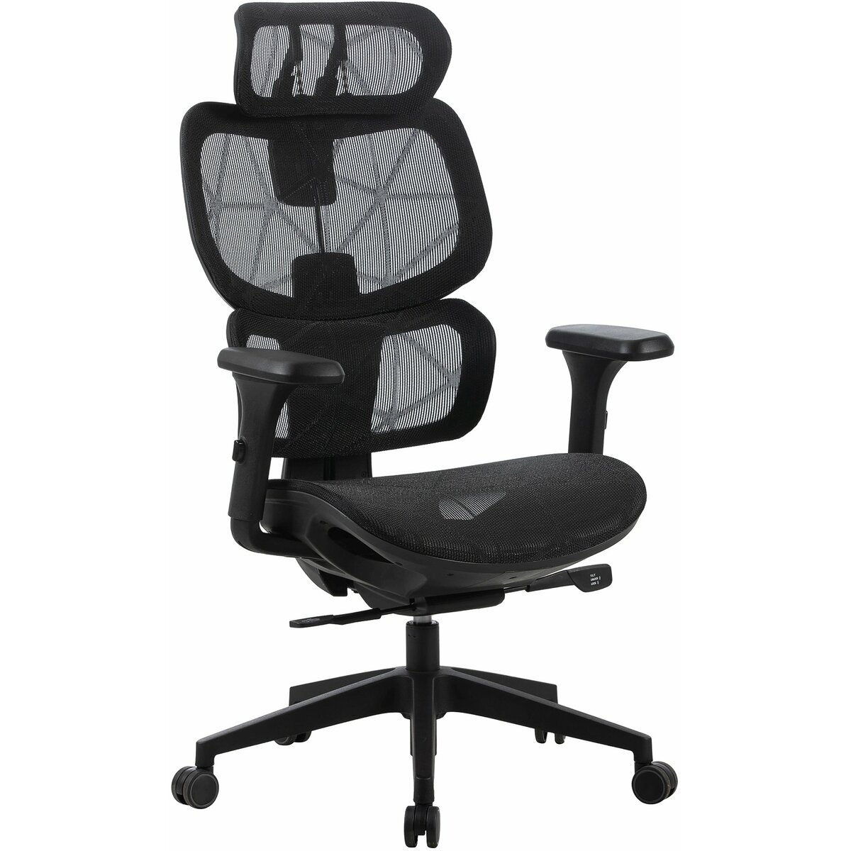 Кресло Cactus CS-MC555-BK, черный 