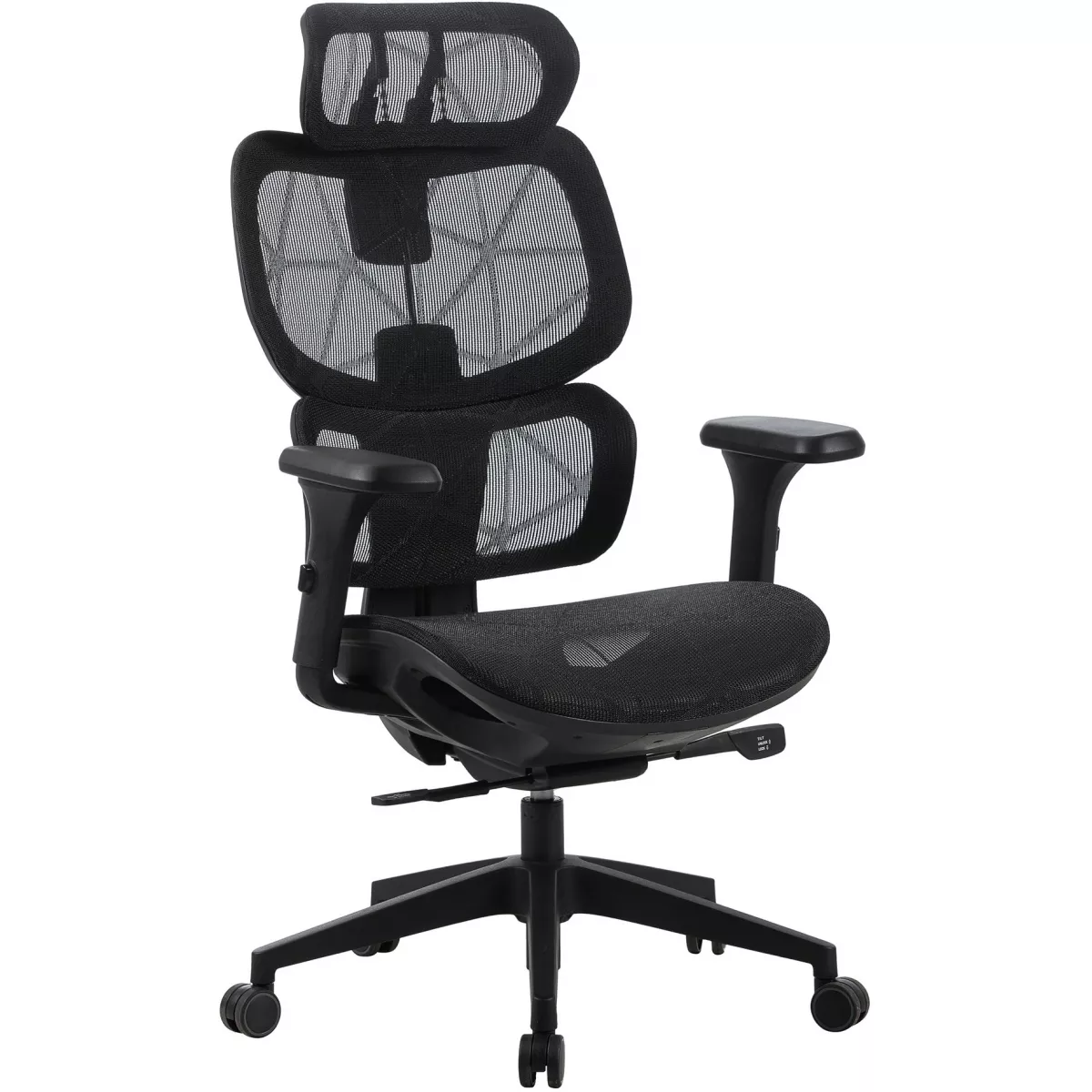 Кресло Cactus CS-MC555-BK, черный 