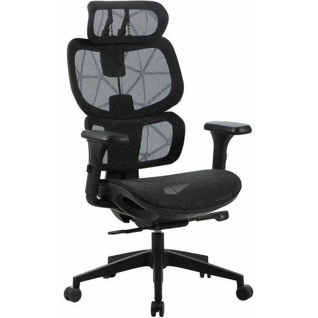 Кресло Cactus CS-MC555-BK, черный Кресло Cactus CS-MC555-BK, черный