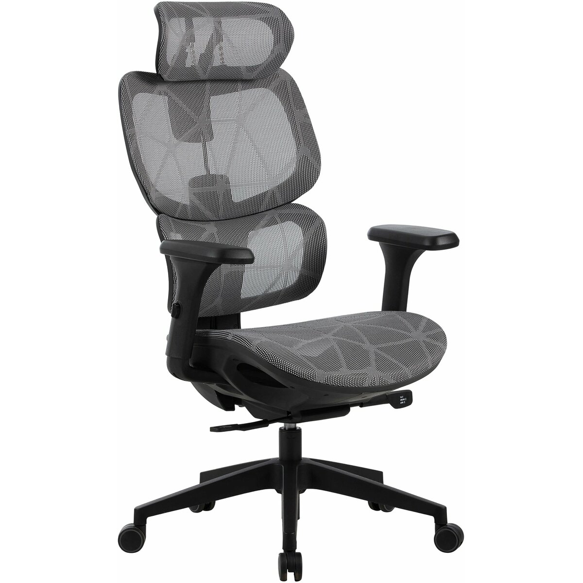 Кресло Cactus CS-MC555-GY (Цвет: Gray/Black)