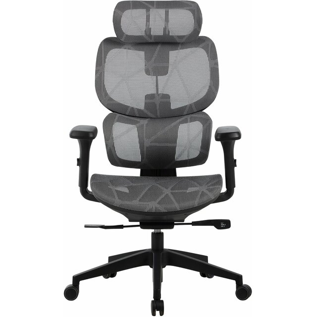Кресло Cactus CS-MC555-GY (Цвет: Gray / Black) Кресло Cactus CS-MC555-GY (Цвет: Gray / Black)