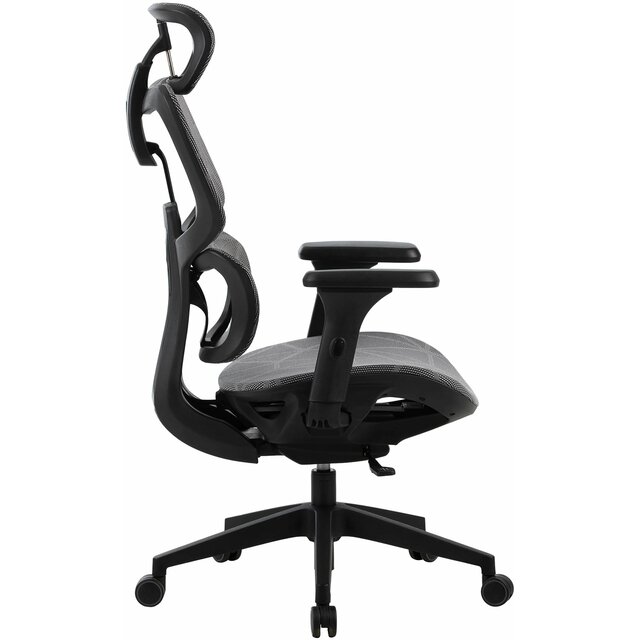 Кресло Cactus CS-MC555-GY (Цвет: Gray / Black) Кресло Cactus CS-MC555-GY (Цвет: Gray / Black)