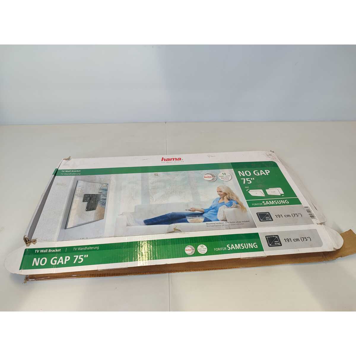 Кронштейн для телевизора Hama H-118110, черный
