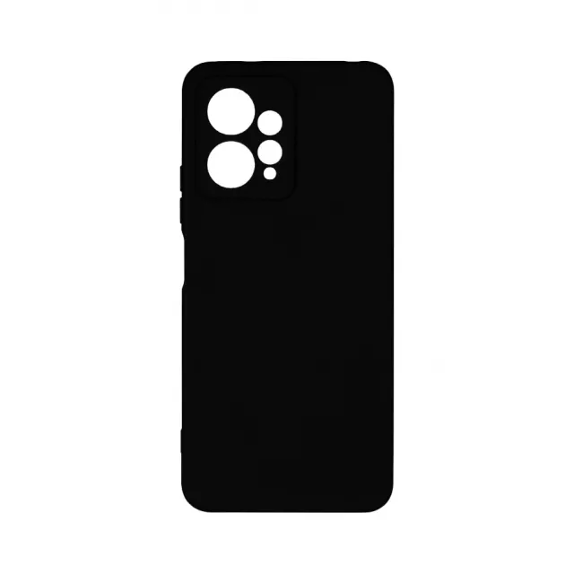 Чехол-накладка Borasco MicroFiber Case для смартфона Xiaomi Redmi Note 12 4G, черный