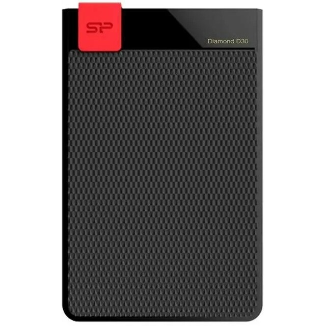Жесткий диск Silicon Power USB 3.0 1Tb SP010TBPHDD3SS3K, черный