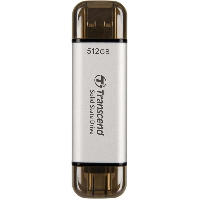 Накопитель SSD Transcend USB-C 512GB TS512GESD310S (Цвет: Silver)