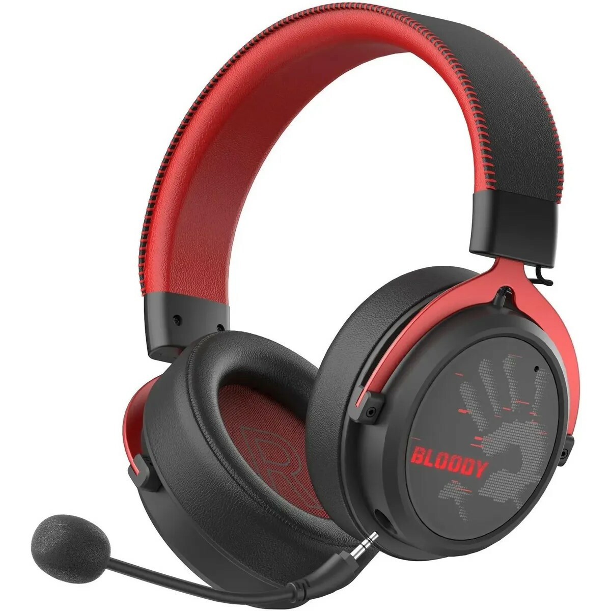 Компьютерная гарнитура A4Tech Bloody MR590 Sports (Цвет: Red/Black)