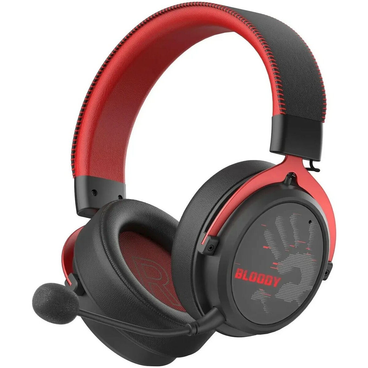 Компьютерная гарнитура A4Tech Bloody MR590 Sports (Цвет: Red/Black)