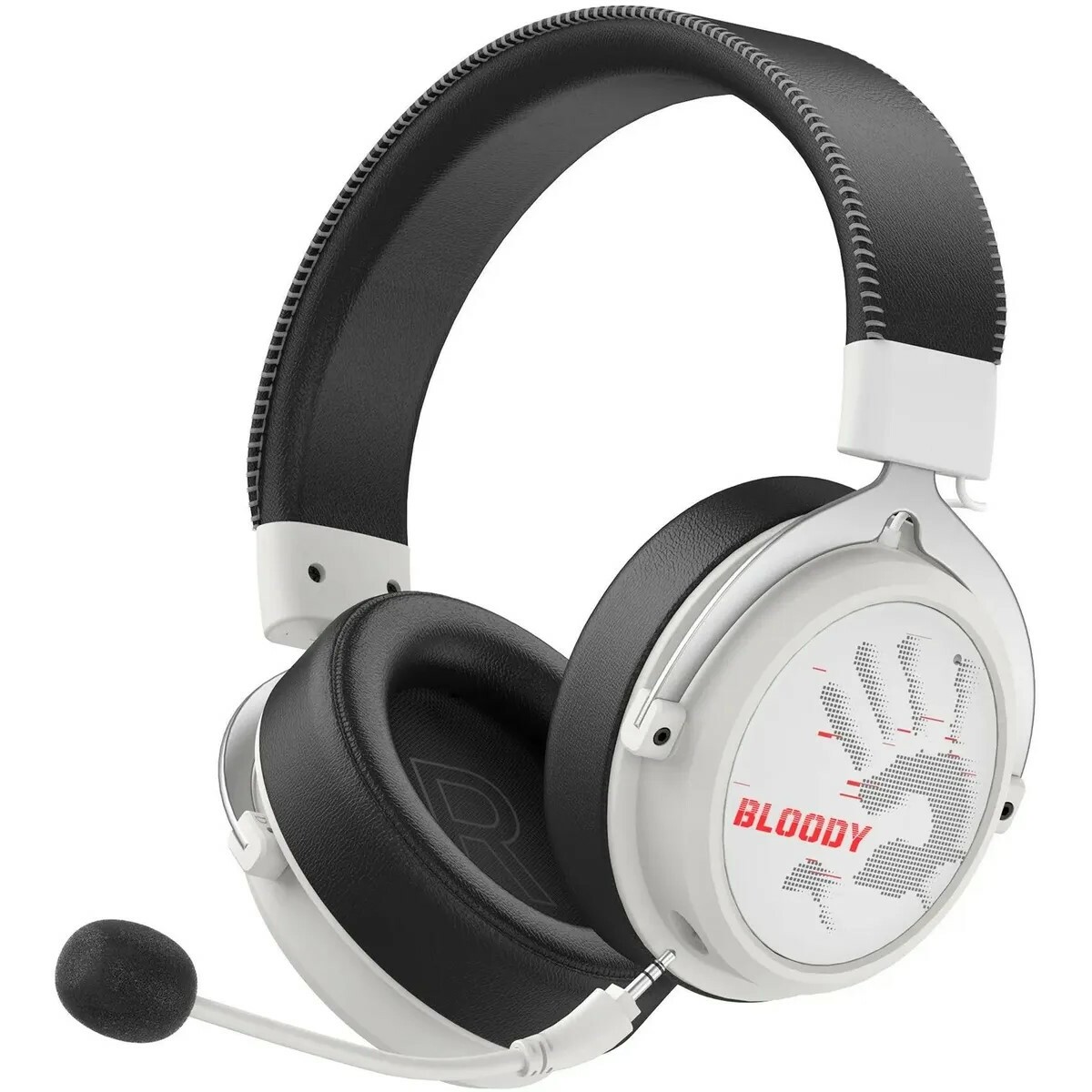 Компьютерная гарнитура A4Tech Bloody MR590 Sports (Цвет: White / Black)