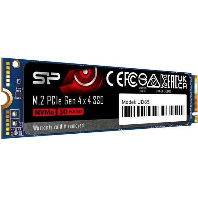 Накопитель SSD Silicon Power PCI-E 4.0 x4 1Tb SP01KGBP44UD8505