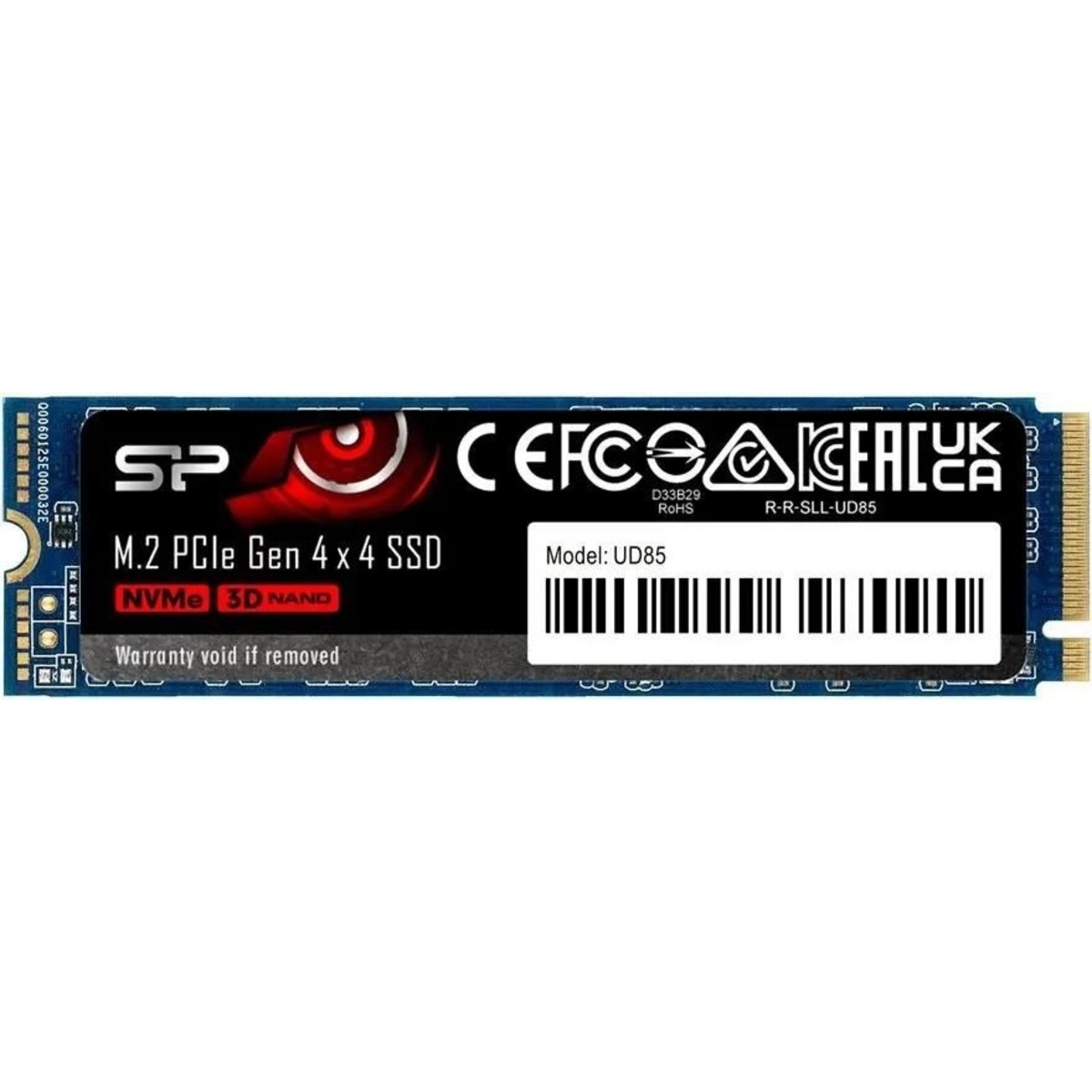 Накопитель SSD Silicon Power PCI-E 4.0 x4 250Gb SP250GBP44UD8505