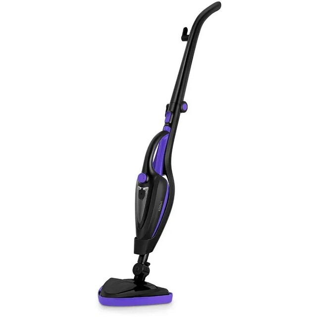 Швабра паровая Kitfort КТ-1051 (Цвет: Black / Purple)