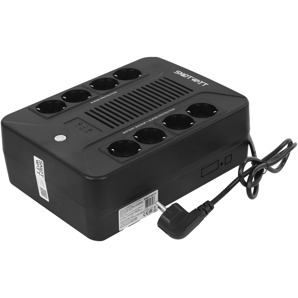 Источник бесперебойного питания Smartwatt SAFE PRO 850, черный