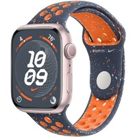 Умные часы Apple Watch Series 9 41mm Aluminum Case with Nike Sport Band S/M (Цвет: Pink/Blue Flame)