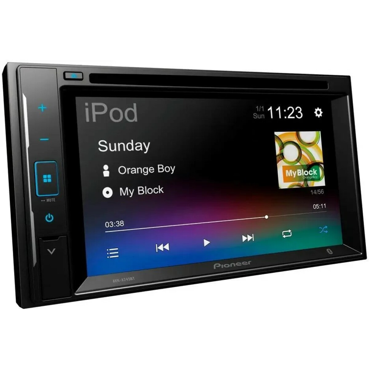 Автомагнитола Pioneer AVH-A245BT, черный