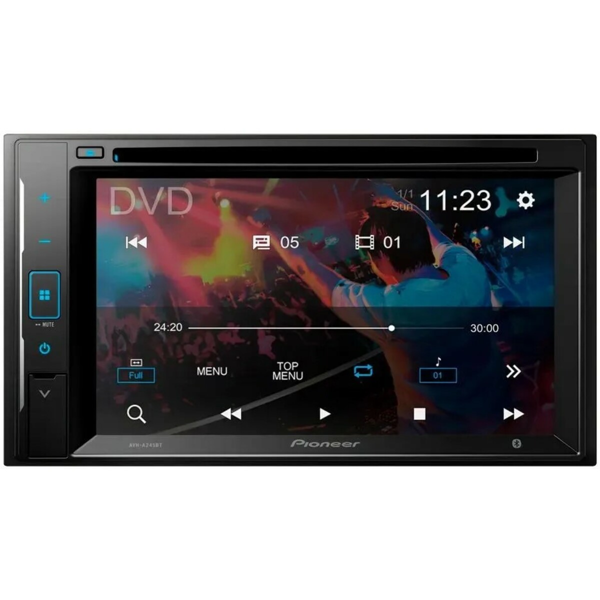 Автомагнитола Pioneer AVH-A245BT, черный