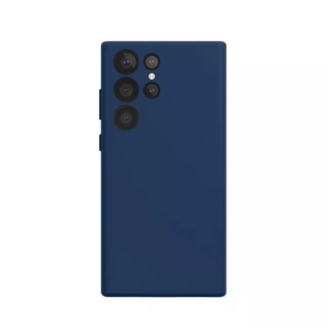 Чехол-накладка VLP Aster Сase with Magsafe для смартфона Samsung Galaxy S24 Ultra (Цвет: Dark Blue)