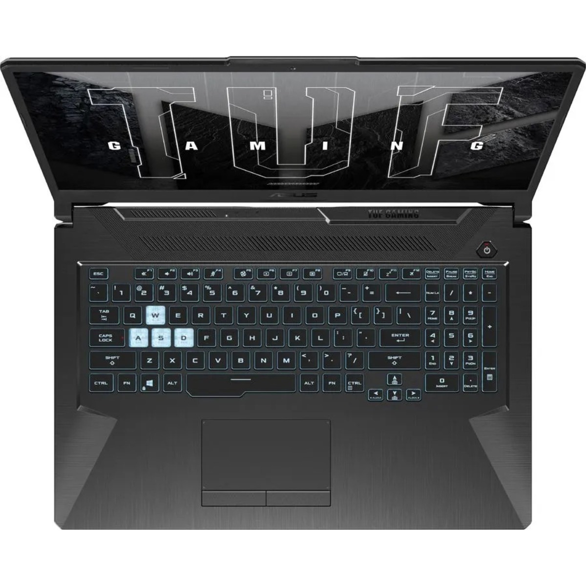 Ноутбук Asus TUF Gaming F17 FX706HEB-HX157W Core i5 11400H 16Gb SSD512Gb NVIDIA GeForce RTX 3050 Ti 4Gb 17.3 IPS FHD (1920x1080) Windows 11 grey WiFi BT Cam