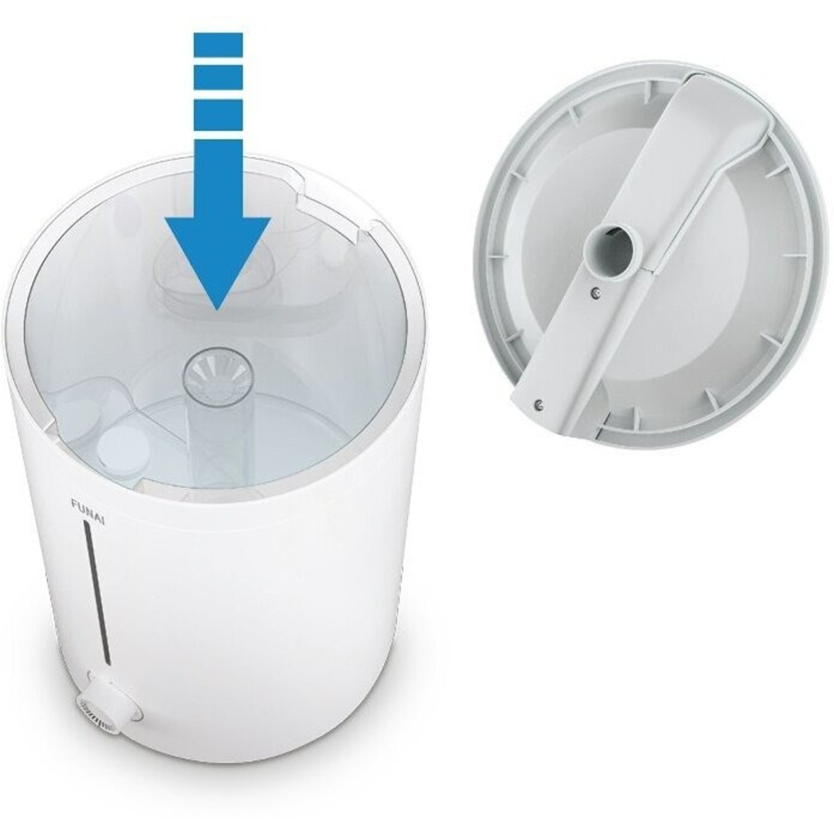 Увлажнитель воздуха Funai USH-BM7201WC (Цвет: White)
