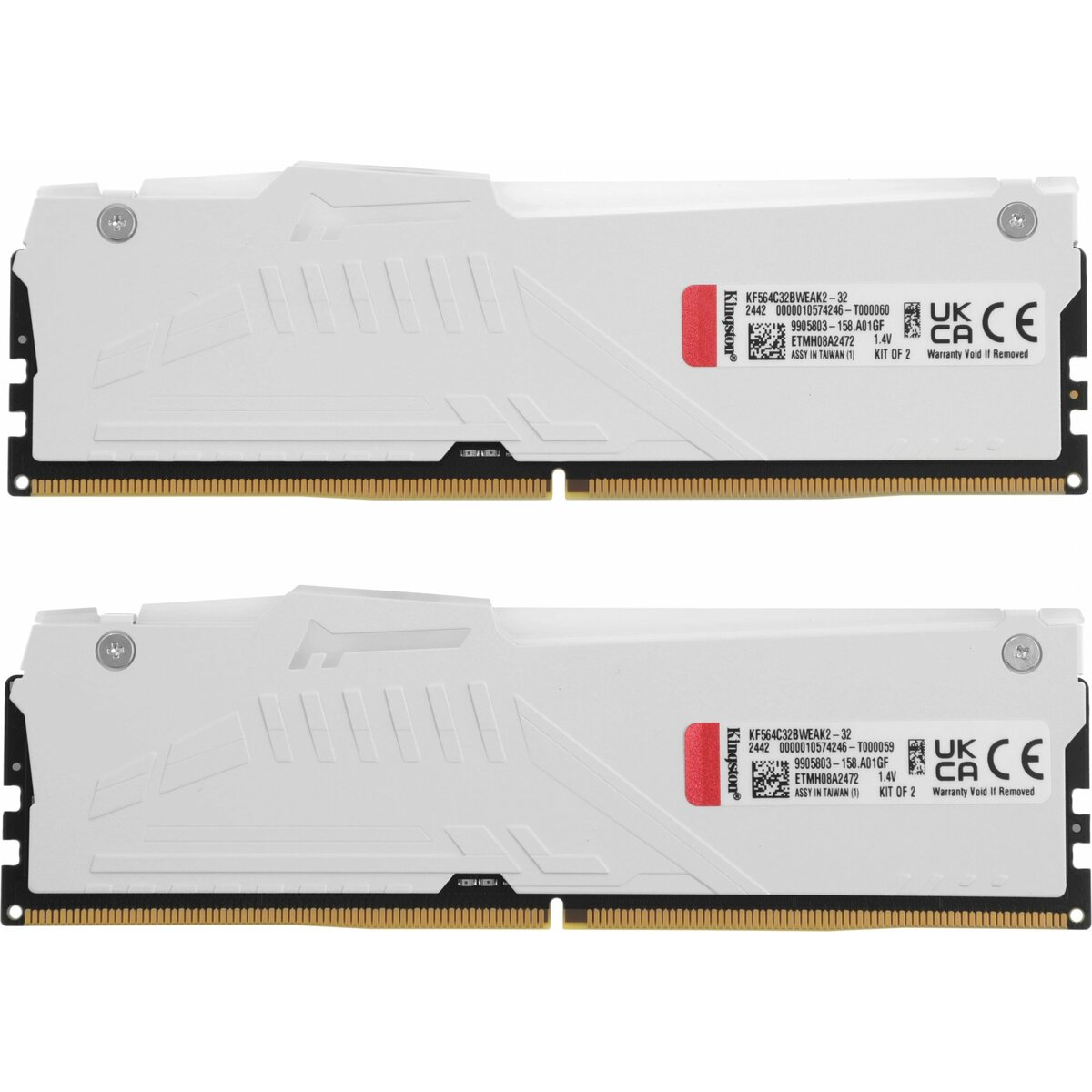 Память DDR5 2x16GB 6400MHz Kingston KF564C32BWEAK2-32