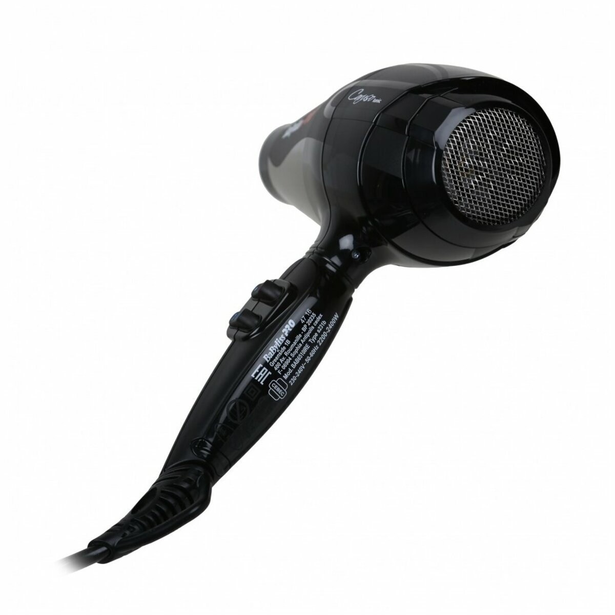 Фен Babyliss Pro CARUSO IONIC (Цвет: Black)