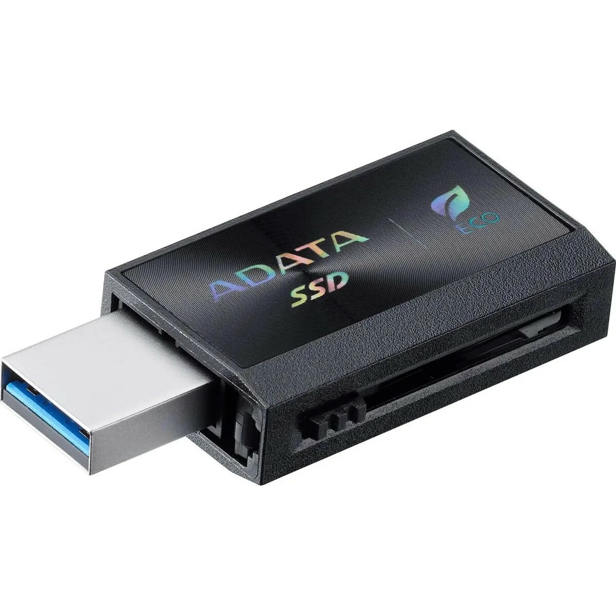 Накопитель SSD A-Data USB3.2 Gen2 1TB SC730-1T-CACTI, черный