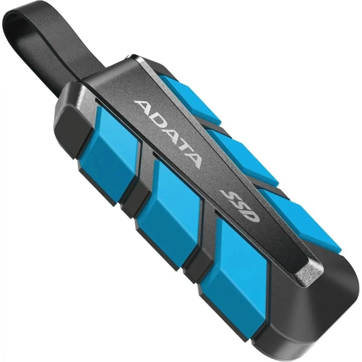 Накопитель SSD A-Data USB3.2 Gen2 500Gb SC740-500G-CBU (Цвет: Blue) 