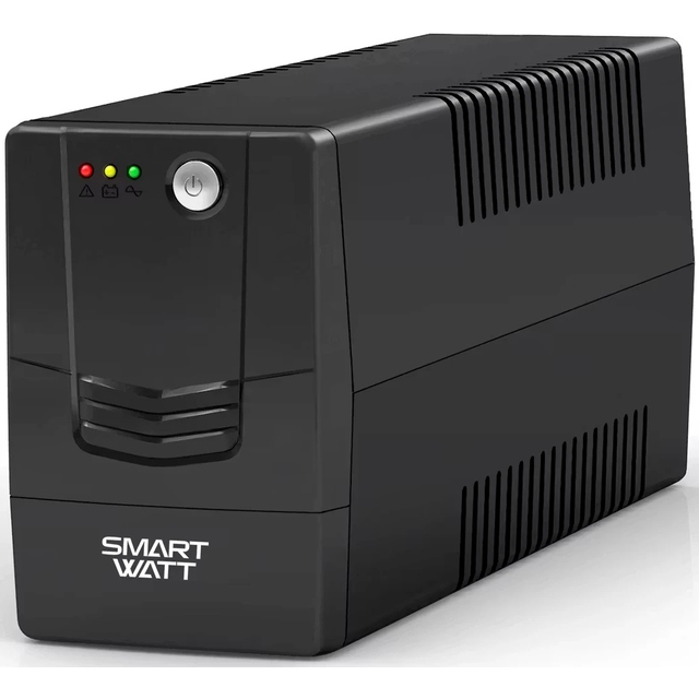 Источник бесперебойного питания Smartwatt UNI 650E, черный Источник бесперебойного питания Smartwatt UNI 650E, черный