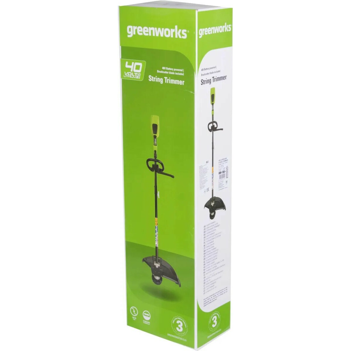 Триммер электрический Greenworks GD40BC (Цвет: Green)