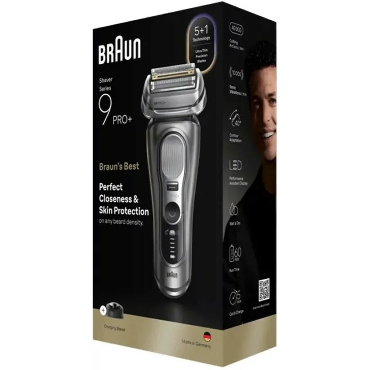 Бритва сетчатая Braun Series 9 9615s (Цвет: Silver)