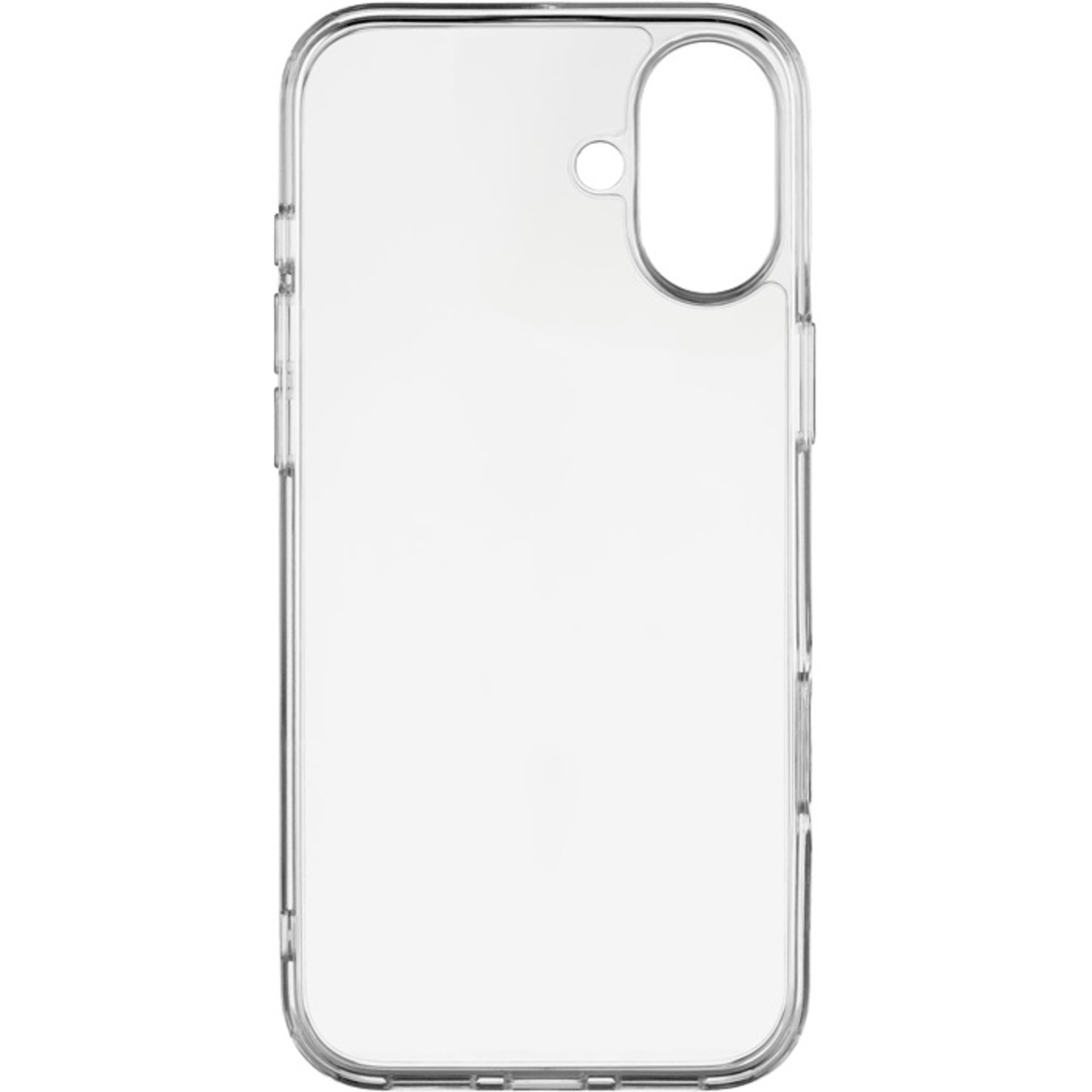 Чехол-накладка uBear Real Case для смартфона Apple iPhone 16 Plus (Цвет: Crystal Clear)