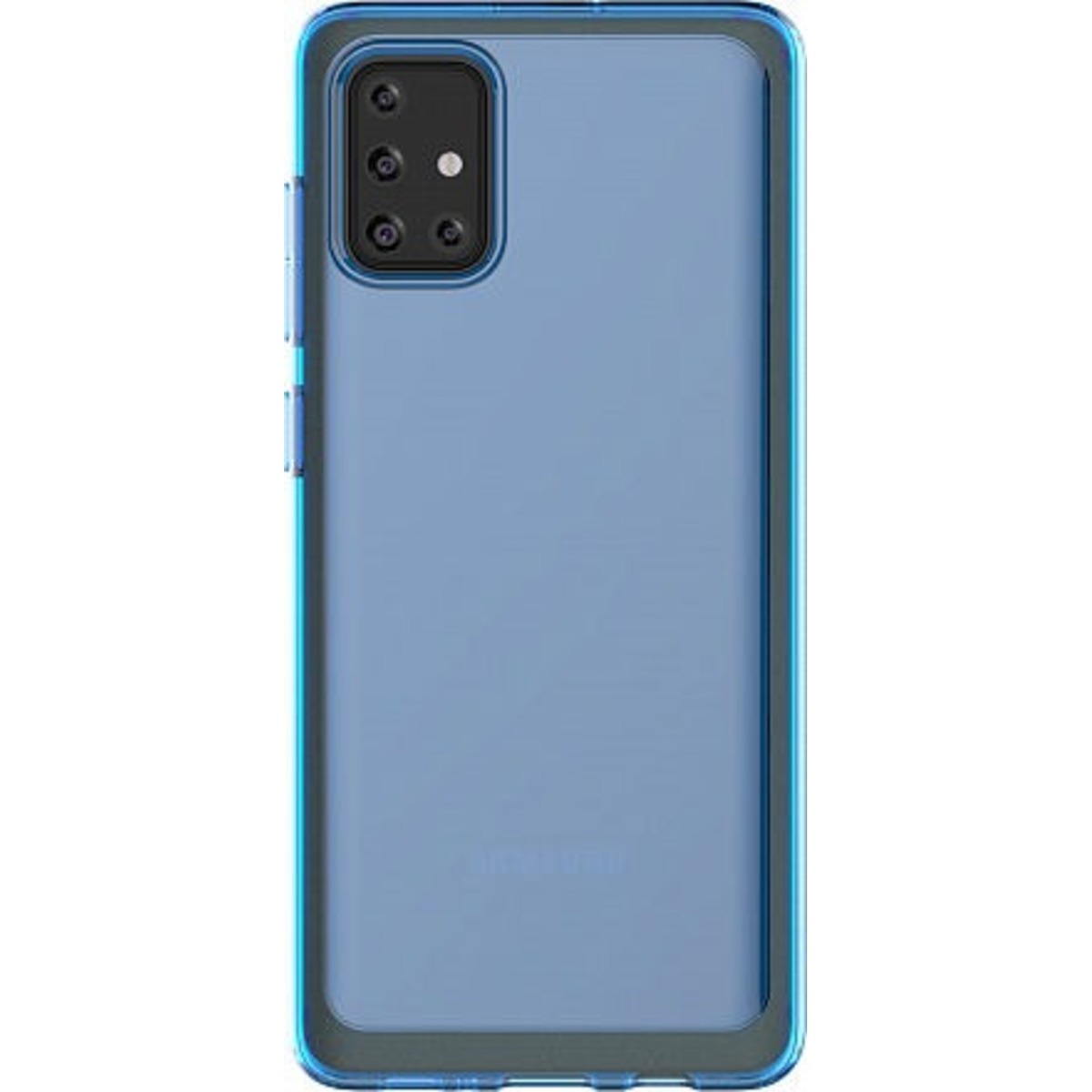 Чехол-накладка Araree A Cover для смартфона Samsung Galaxy A71 (Цвет: Blue)
