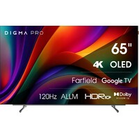 Телевизор Digma Pro 65  OLED 65M, черный