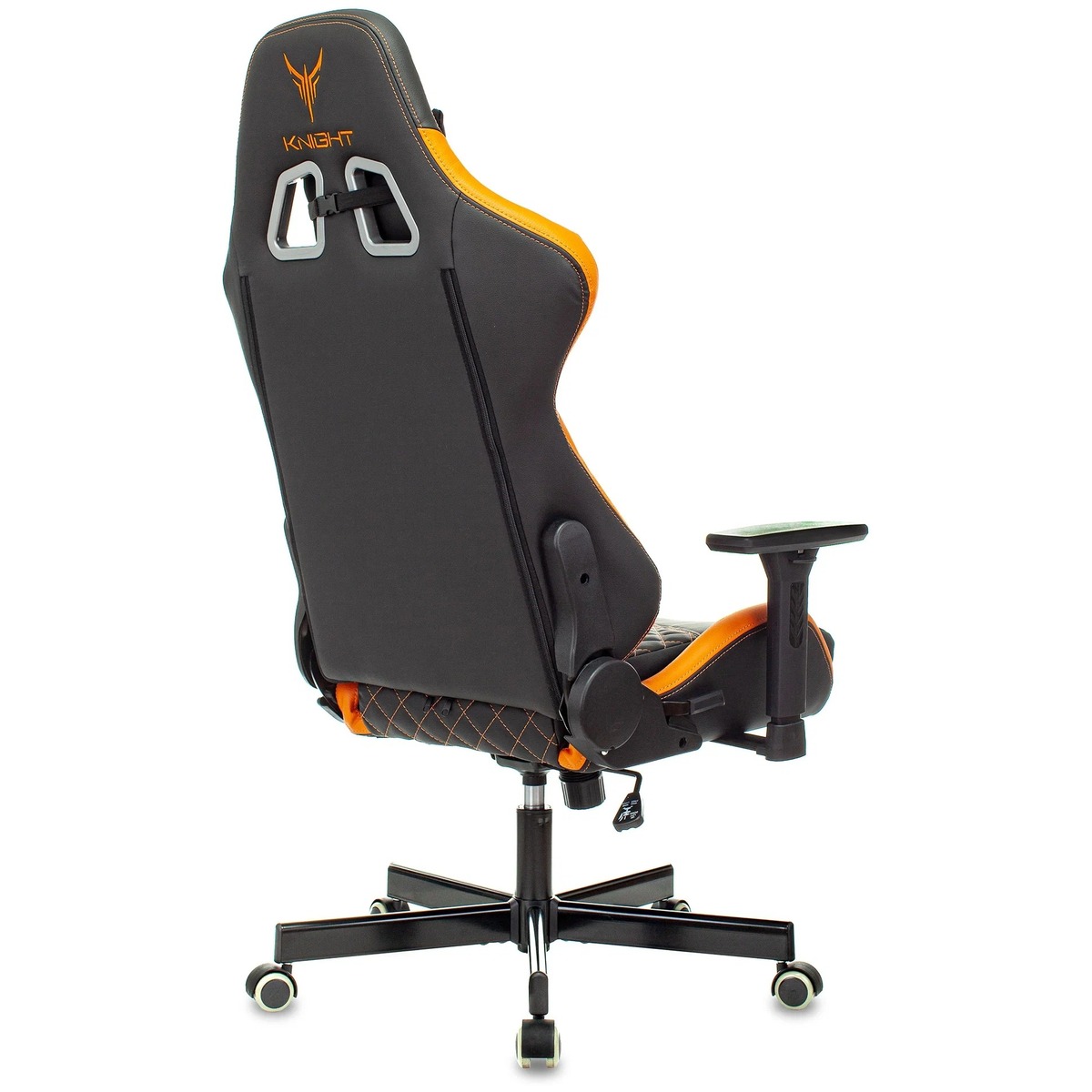 Кресло игровое Knight ARMOR (Цвет: Black / Orange)