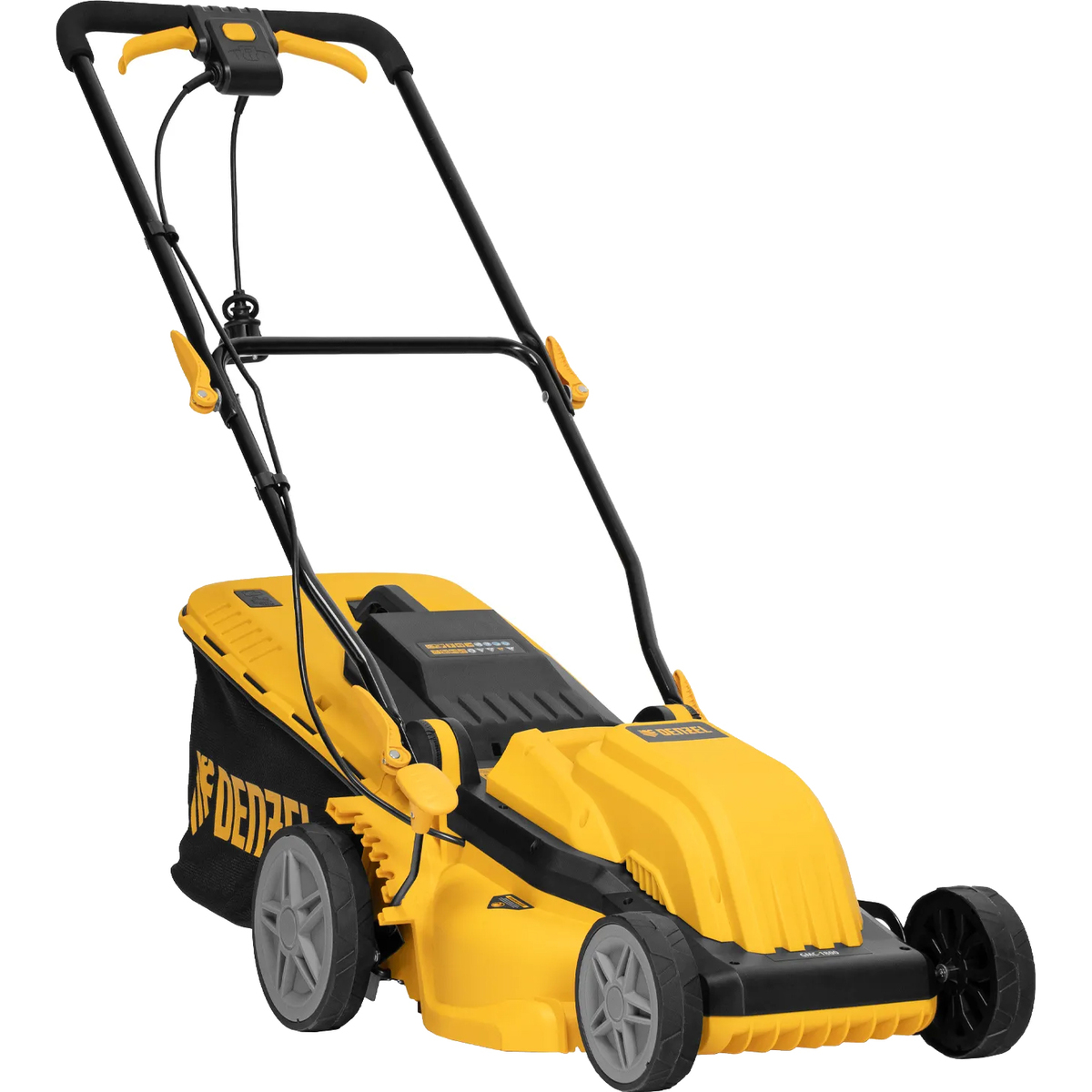 Газонокосилка роторная DENZEL GMC-1800 (Цвет: Yellow/Black)